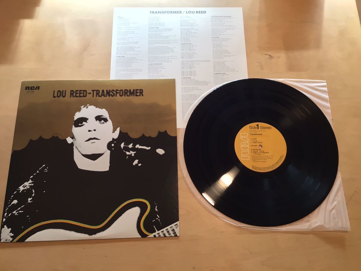 【100%新品，2026】 帯付LP LOU REED / TRANSFORMER トランスフォーマー PG-108 / ルー リード / 78年日本盤 / 盤極(その他)｜売買されたオークション情報、yahooの商品情報をアーカイブ公開 - オークファン L