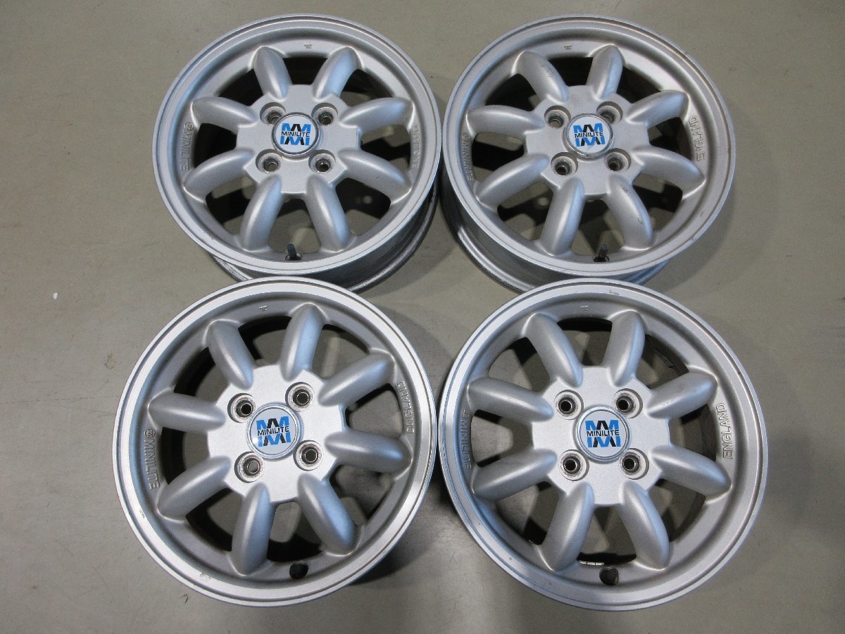 □14インチ ダイハツ純正 アルミホイール ミニライト MINILITE 14×4.5J 