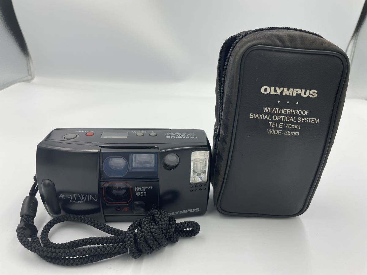 美品★動作品★OLYMPUS AF-1 TWIN QUARTZ 35mm-70mm オリンパス コンパクトカメラ フィルムカメラ 簡易清掃済 