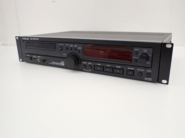 CD-RW750 TASCAM タスカム - Tascam Audiofanzine TASCAM タスカム