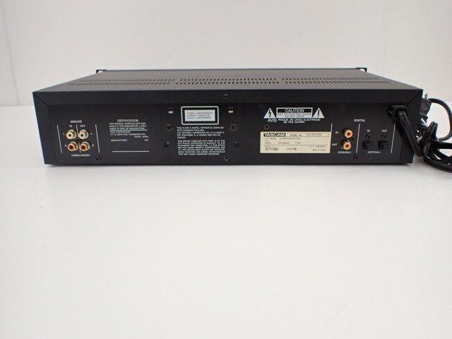 CD-RW750 TASCAM タスカム - Tascam Audiofanzine TASCAM タスカム