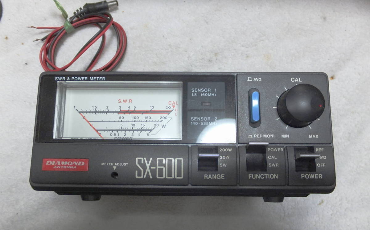 DIAMOND SX-600 SWR&POWER METER 1.8-525MHz 200W