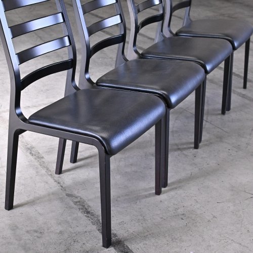 て31)Tendo 天童木工 菅沢光政 ラダーバックチェア ダイニングチェア