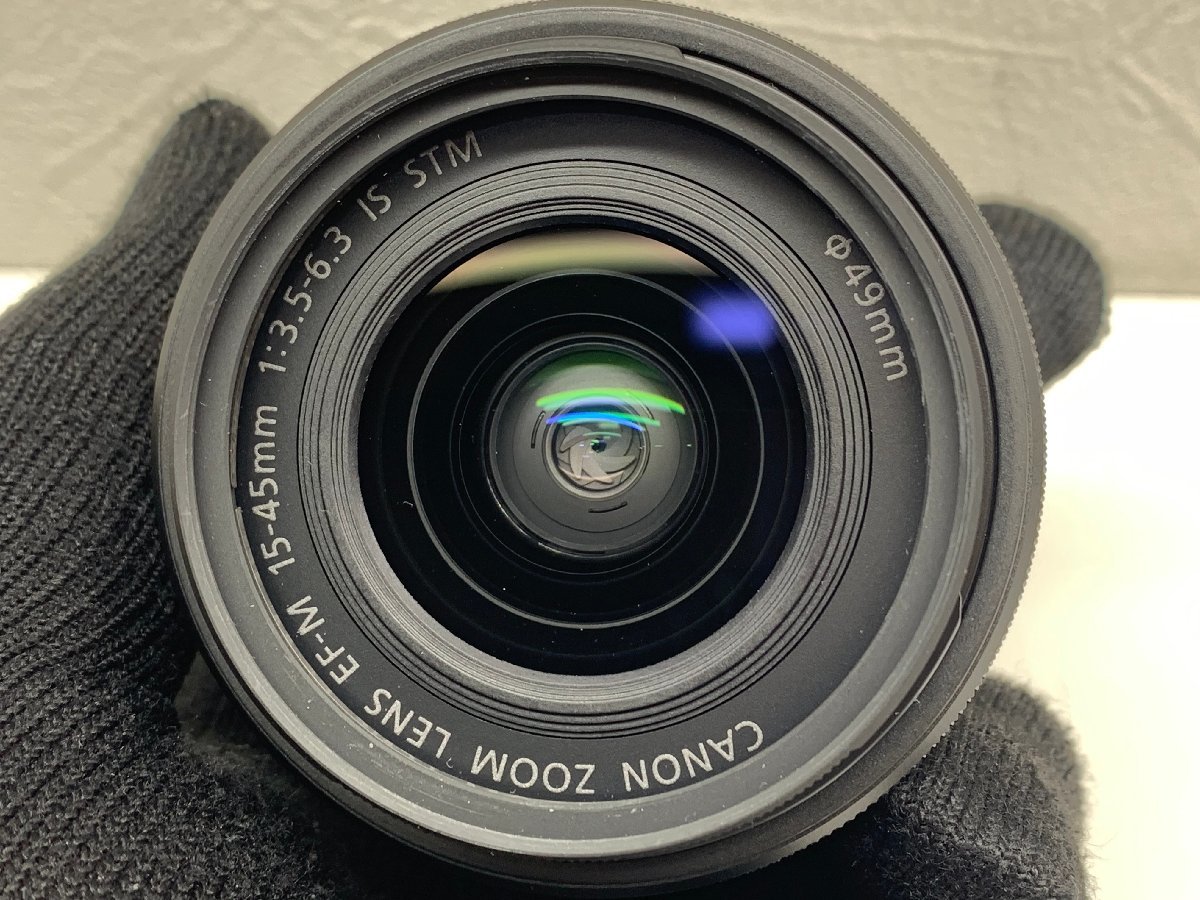動作未確認】Canon ZOOM LENS EF-M 15-45mm 1:3.5-6.3 is STM 【公式通販】