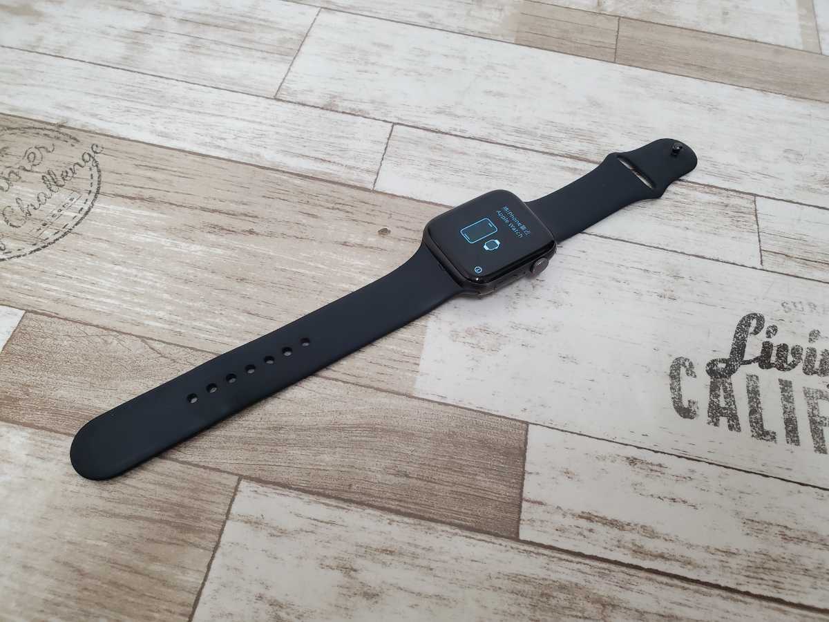 Apple Watch Series 6 (GPSモデル) 44mm ブルーアルミニウムケース 