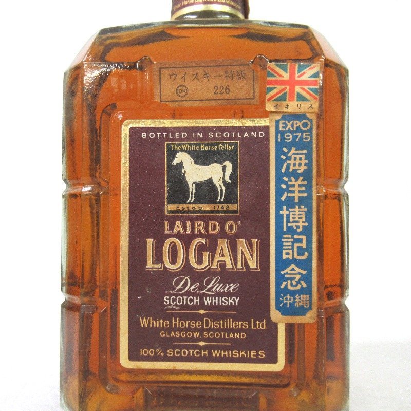 ローガン ウイスキー Yahoo!オークション - デラックス LOGAN 八角