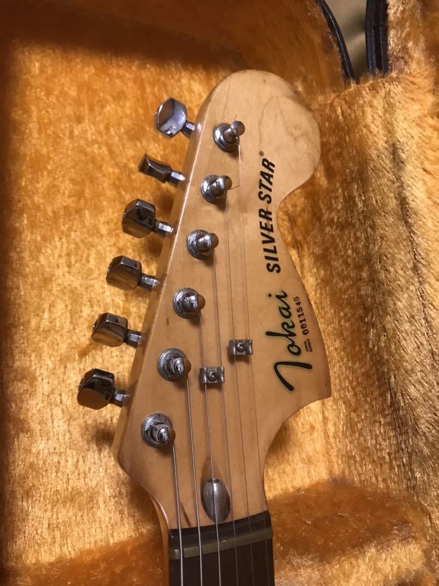 Tokai SS-80 BB SILVER STAR トーカイ ストラト ハードケース Tokai SS-80 BB SILVER STAR トーカイ ストラト ハードケース