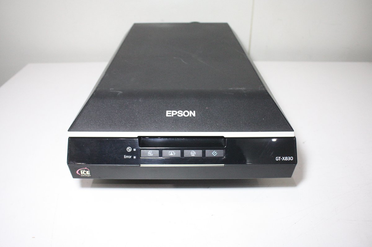 KK15【中古】EPSON フラットベッドスキャナー　GT-X830 アダプター欠品