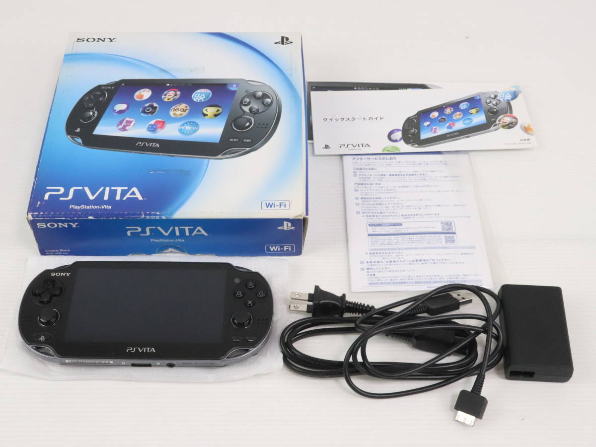 PSVITA Wi-Fiモデル(PCH-1000 ZA01)＆ソフト4本＆おまけ psvita」の人気