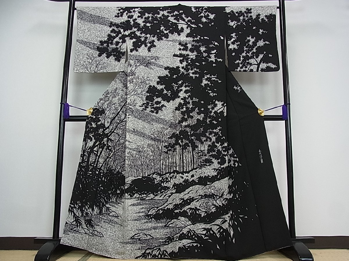着物屋こころ 訪問着 中国三大刺繍 蘇州刺繍 スワトウ刺繍 汕頭刺繍 