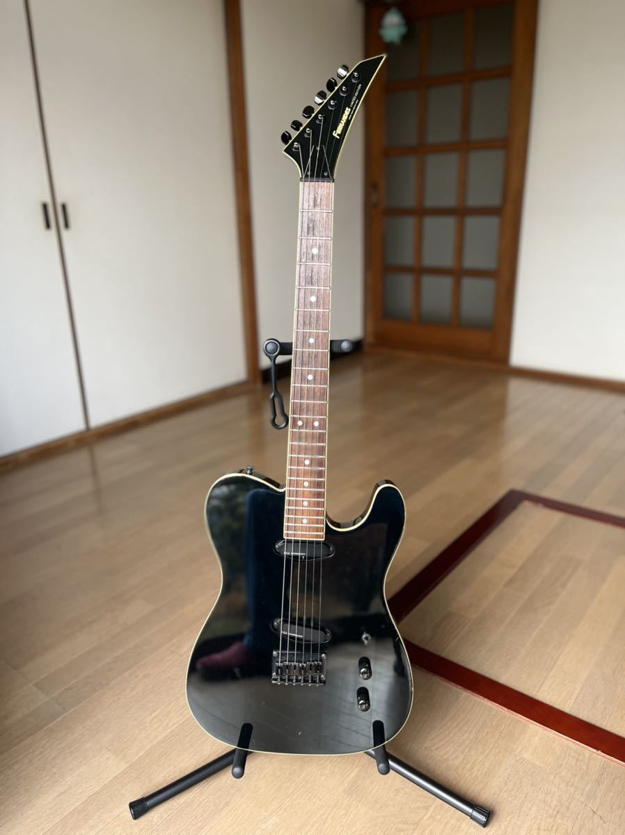 TEJ-75 FERNANDES - フェルナンデス Black エレキギター EDITION