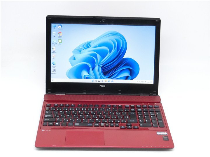 カメラ内蔵/中古/15.6型/ノートPC/Win11/新品SSD256GB/8GB/5世代i3/NEC