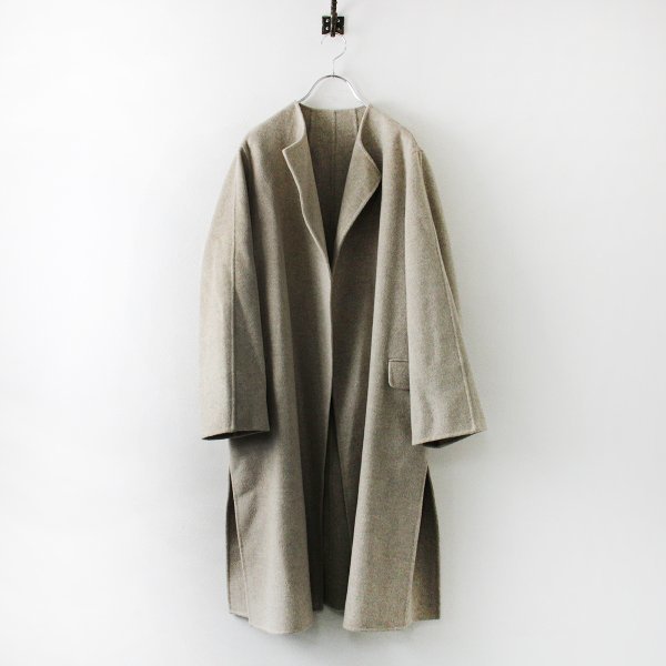 定価5.7万 2021AW Plage プラージュ ハミルトンノーカラーコート 36 