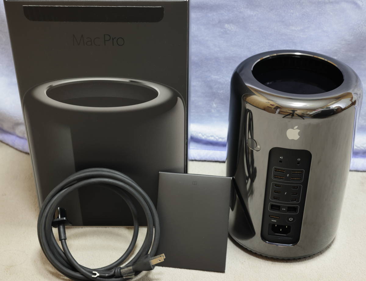 Apple Mac Pro Late 2013 Xeon E5 2.7GHz 12コア メモリ64GB SSD