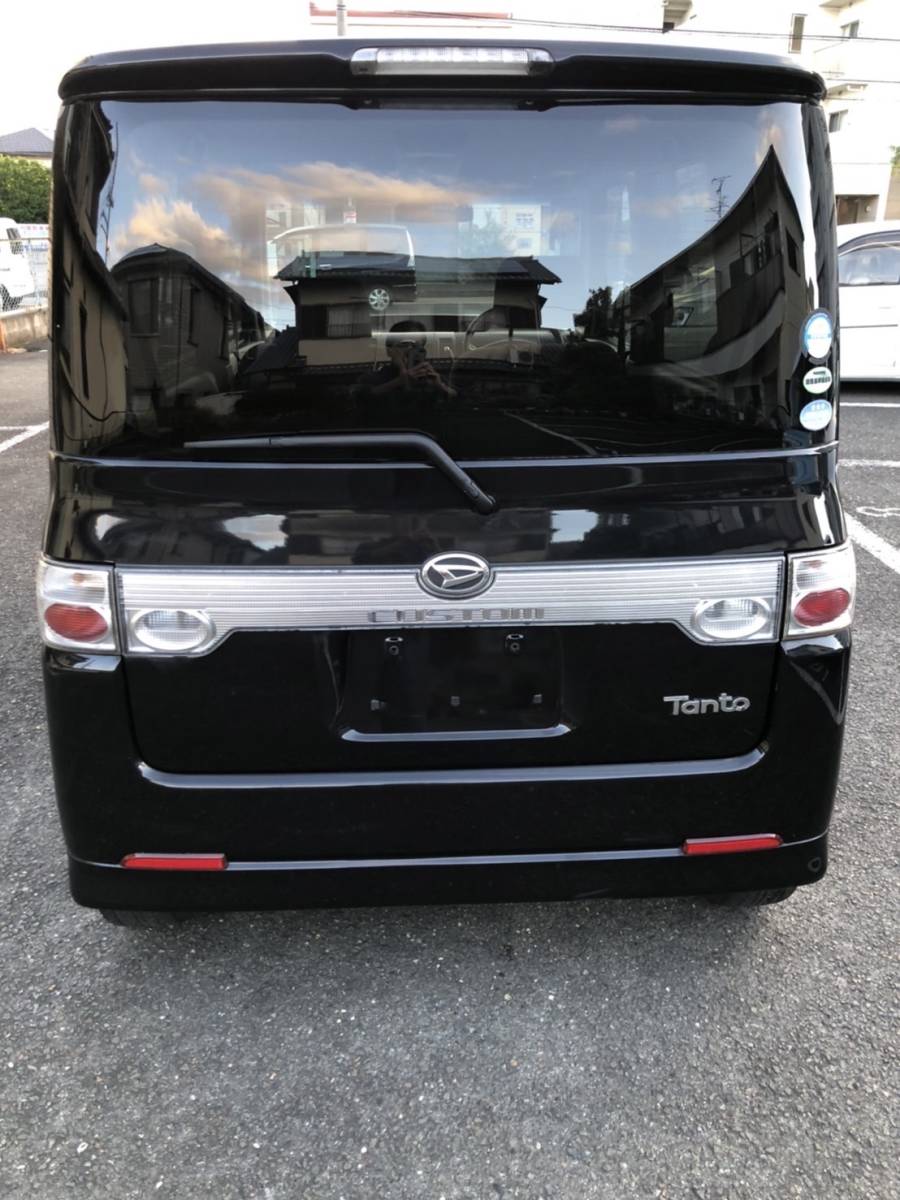 平成19年式” ダイハツタントカスタムVS 低走行68000km 人気のブラック