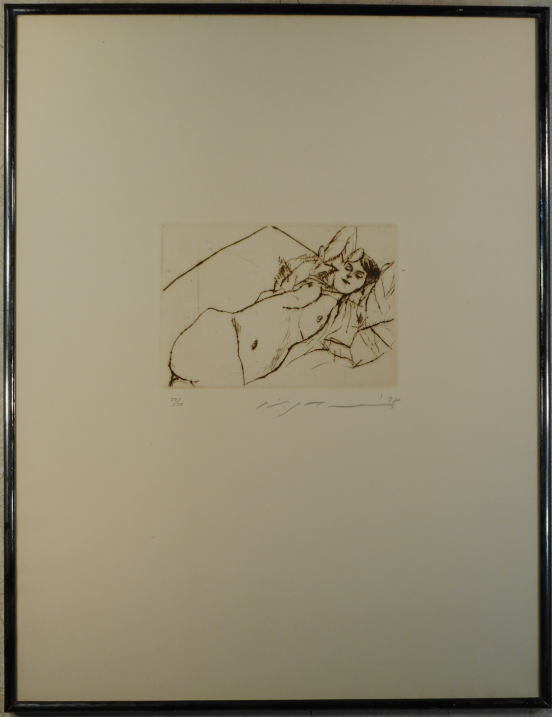 １円～池田満寿夫　裸婦 C　★★