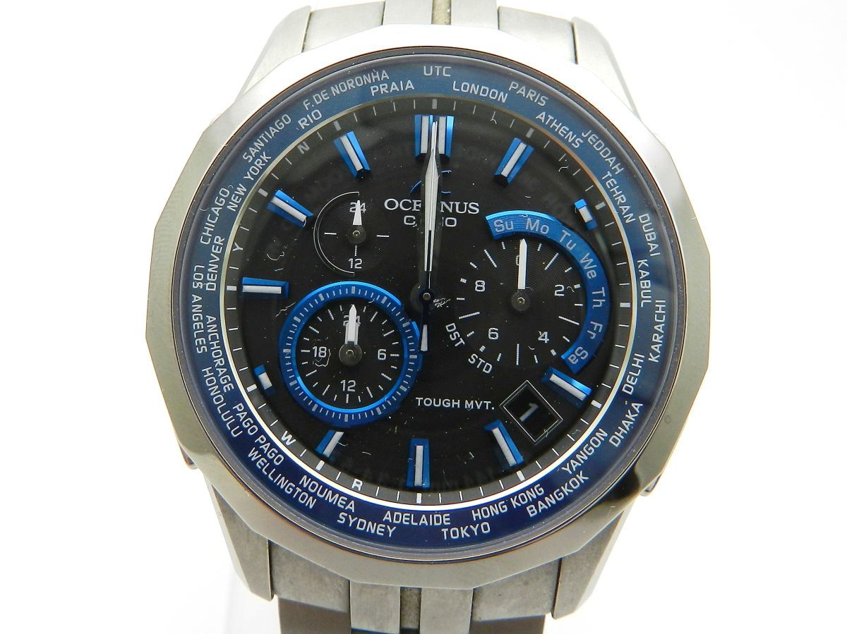 1000円スタート 腕時計 CASIO カシオ OCEANUS オシアナス 5075 OCW