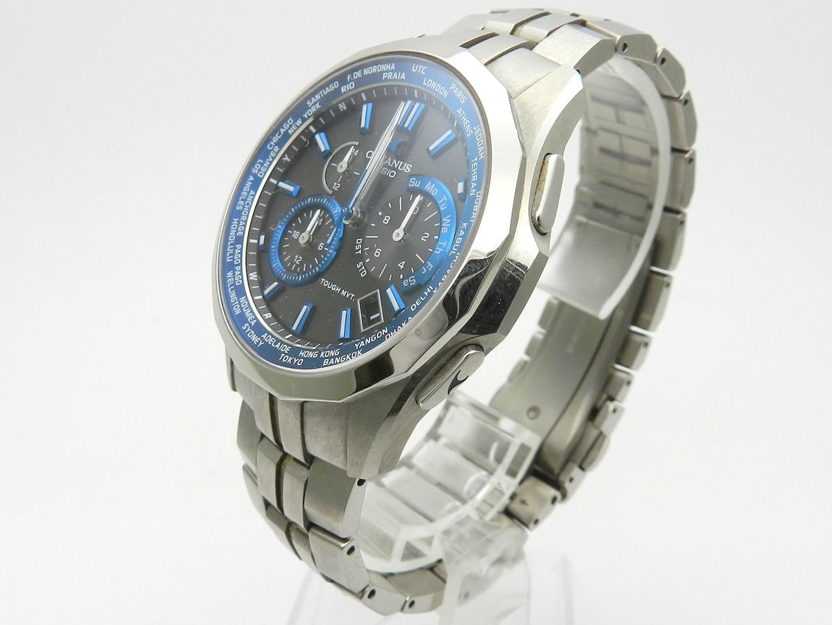 1000円スタート 腕時計 CASIO カシオ OCEANUS オシアナス 5075 OCW