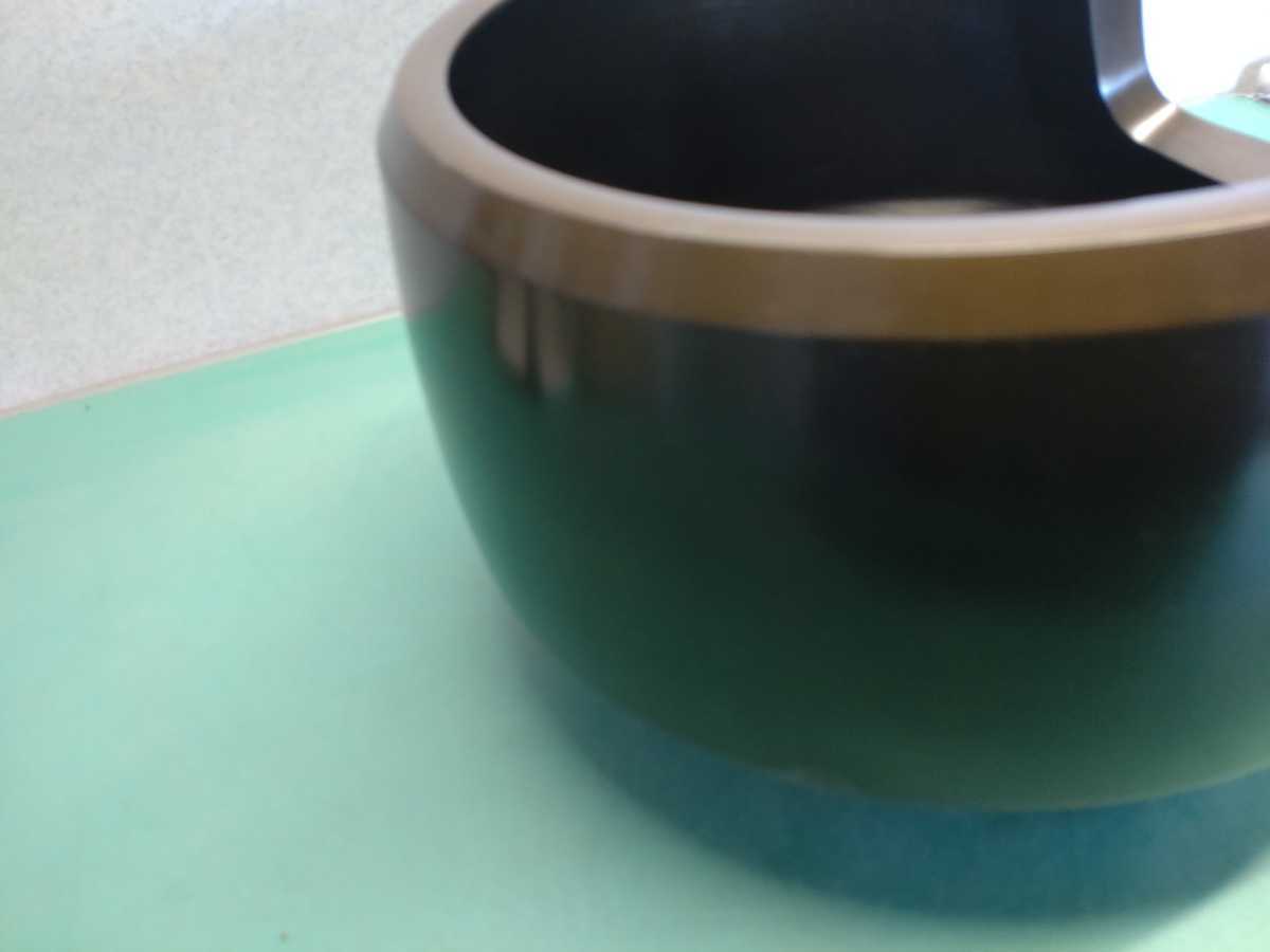 ○ 唐銅 風炉 道安 中磨 面取 上鍋長色 高さ20×幅34.5cm 上部30.5cm