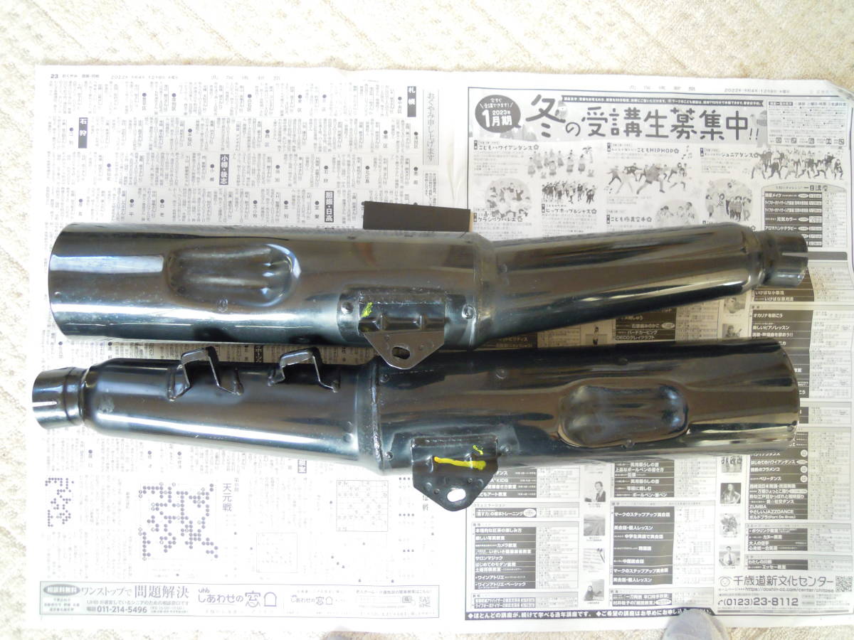 カワサキ GPZ900R ZX900A 純正 サイレンサー マフラー左右セット KHI K 