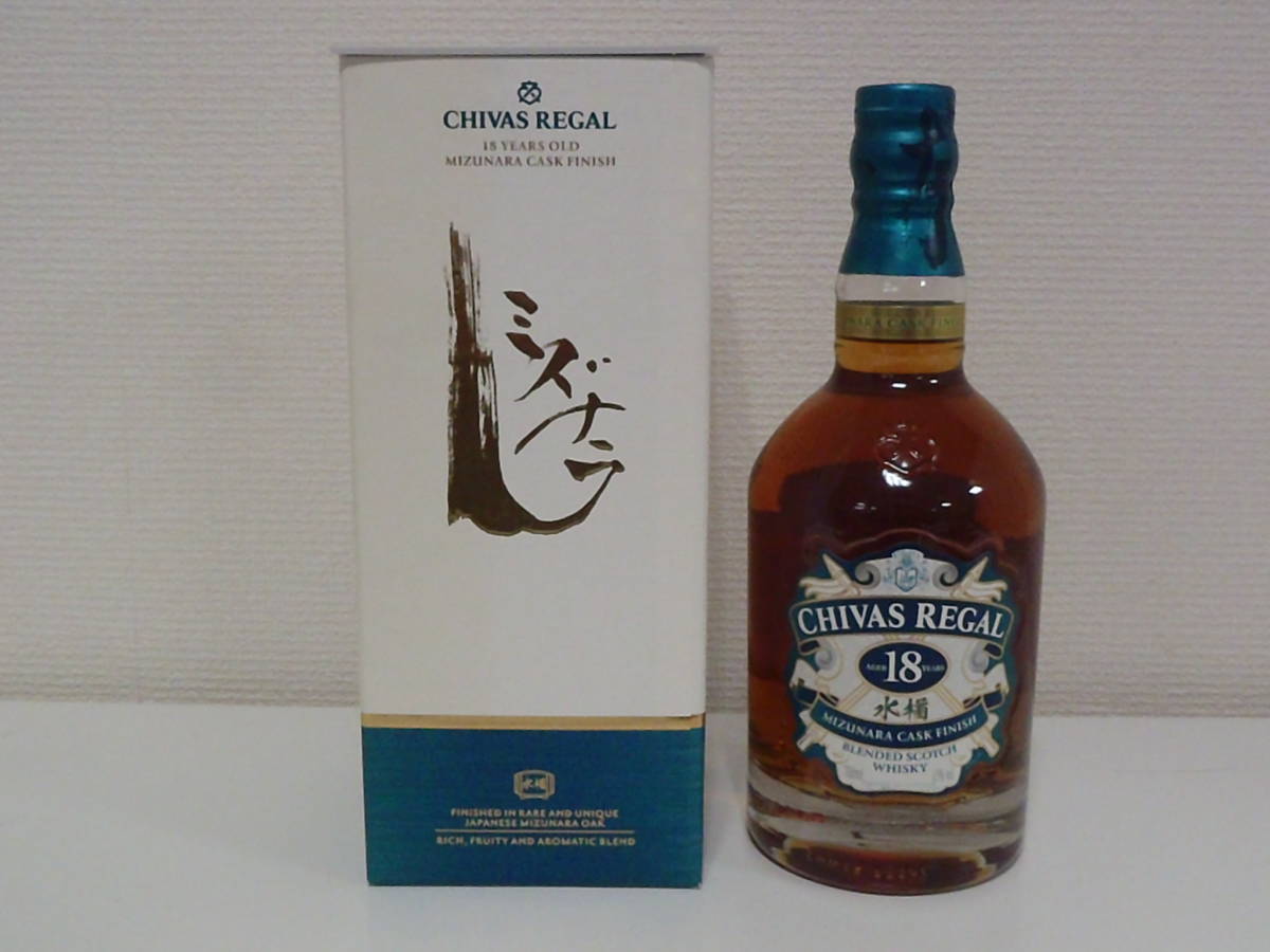 ☆未開栓☆ シーバス リーガル 水楢 18年 #5991 700ml 箱付き　