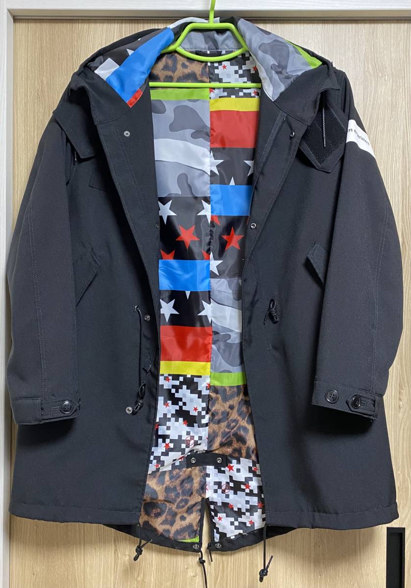 100%新品，格安 半額以下 SOPH uniform experiment 2017SS STAR HOOD MODS COAT モッズコート Lサイズ(ジャケット、上着)｜売買されたオークション情報、yahooの商品情報をアーカイブ公開 - オークファン 男性用
