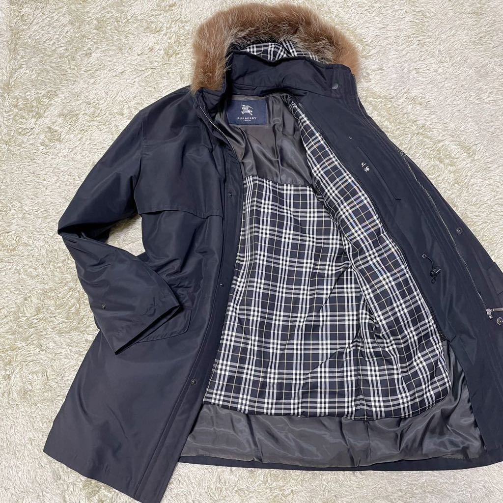 極暖！バーバリーロンドン 【圧巻のノバチェック】高級 Burberry 