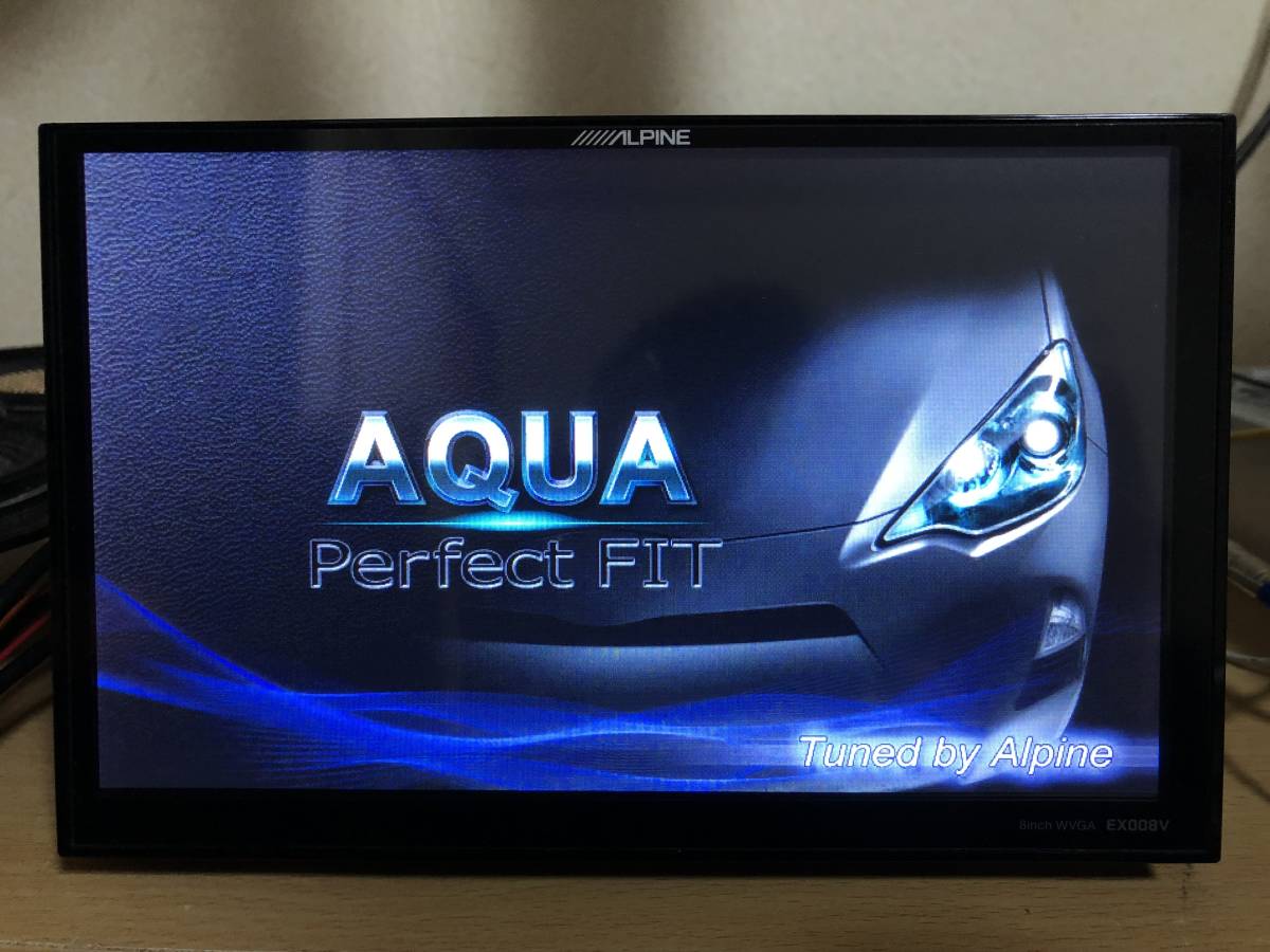 アルパイン EX008V アクア HDMI接続