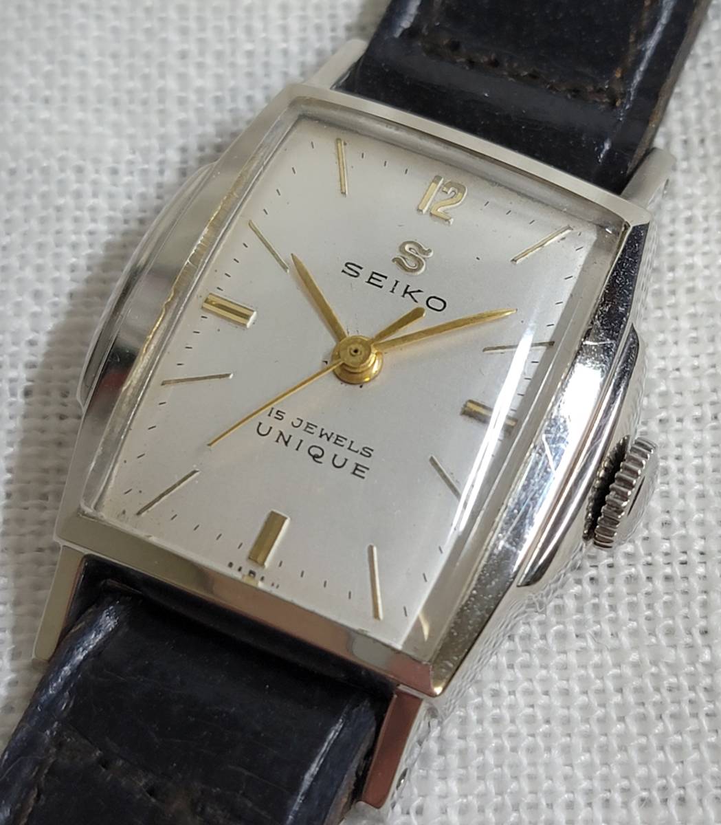 デッドストック品　セイコー　ユニーク　SEIKO　UNIQUE　サンプラチナケース