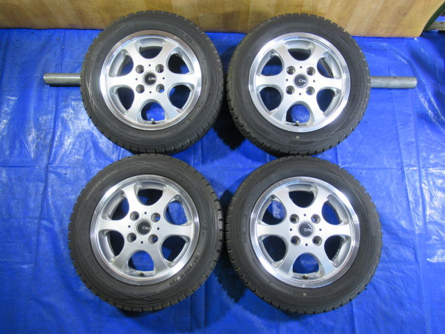 定番人気，SALE 激安 CITTA 13-4.5J 4H/100 ET45 + 冬タイヤ 155/65R13 2018年製 4本 ワゴンR ラパン アルト セルボ パレット ミラ等 T006349(スタッドレスタイヤ)｜売買されたオークション情報、yahooの商品情報をアーカイ 4穴