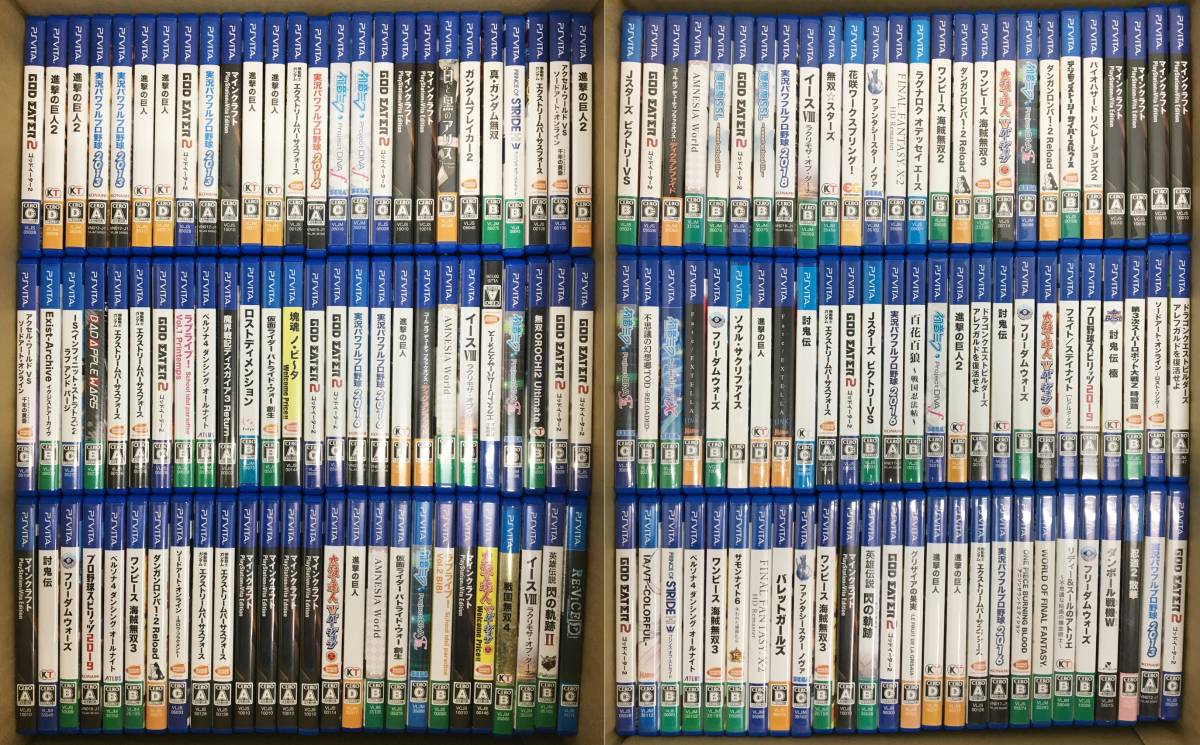 vita まとめ売り PlayStation Vita（ゲームソフト⁄ゲーム機本体）の 