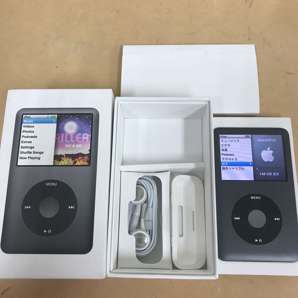 220913SK100839 Apple iPod classic 160GB MC297J ジャンク iPod Apple