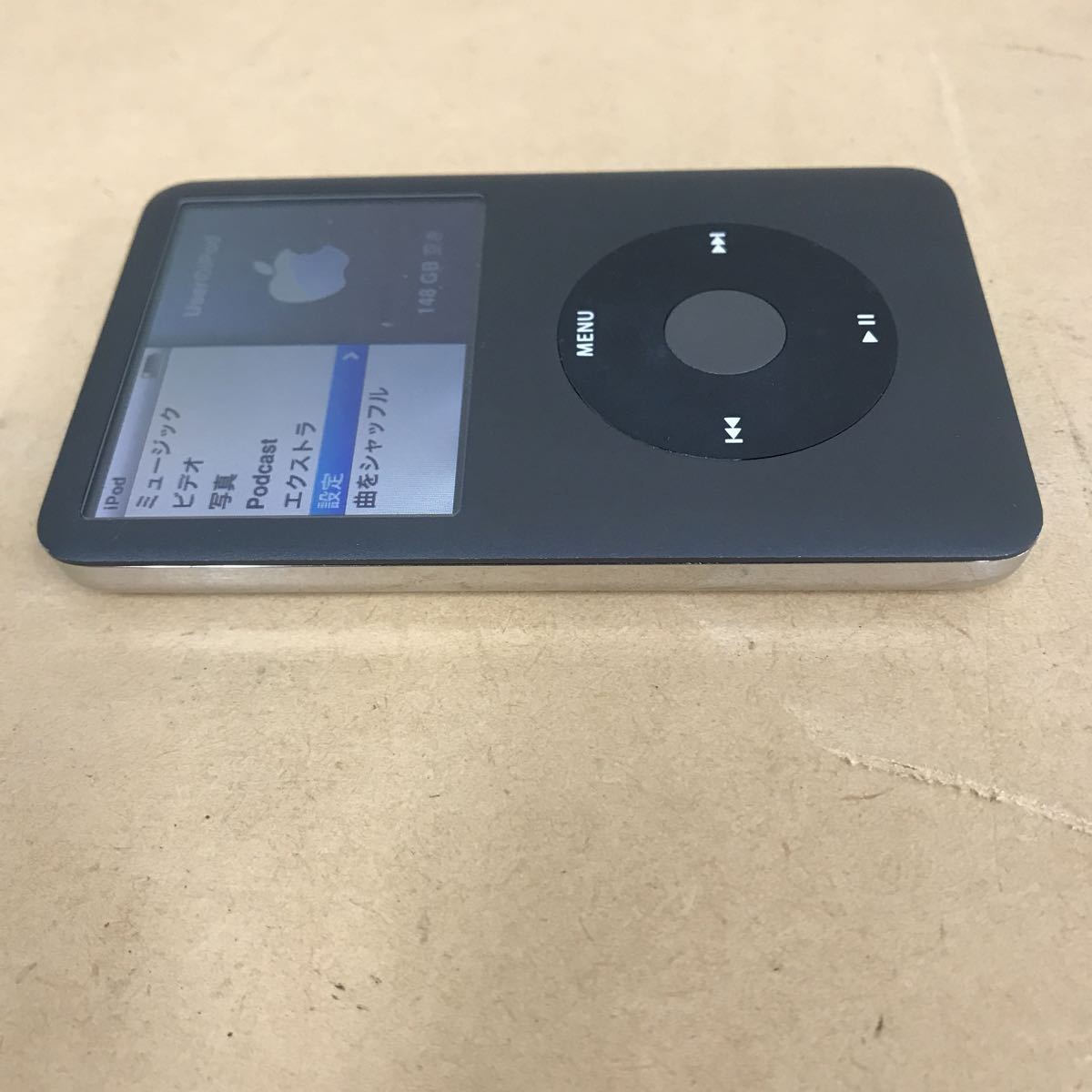 220913SK100839 Apple iPod classic 160GB MC297J ジャンク iPod Apple