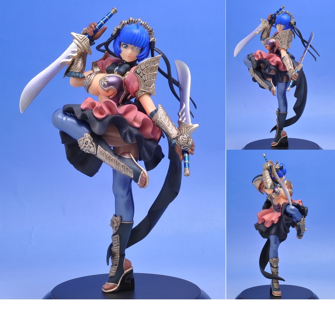 ブリスタ未開封☆ SMC 呂蒙子明 一騎当千GG (1/8 キャラアニ，関羽雲長 