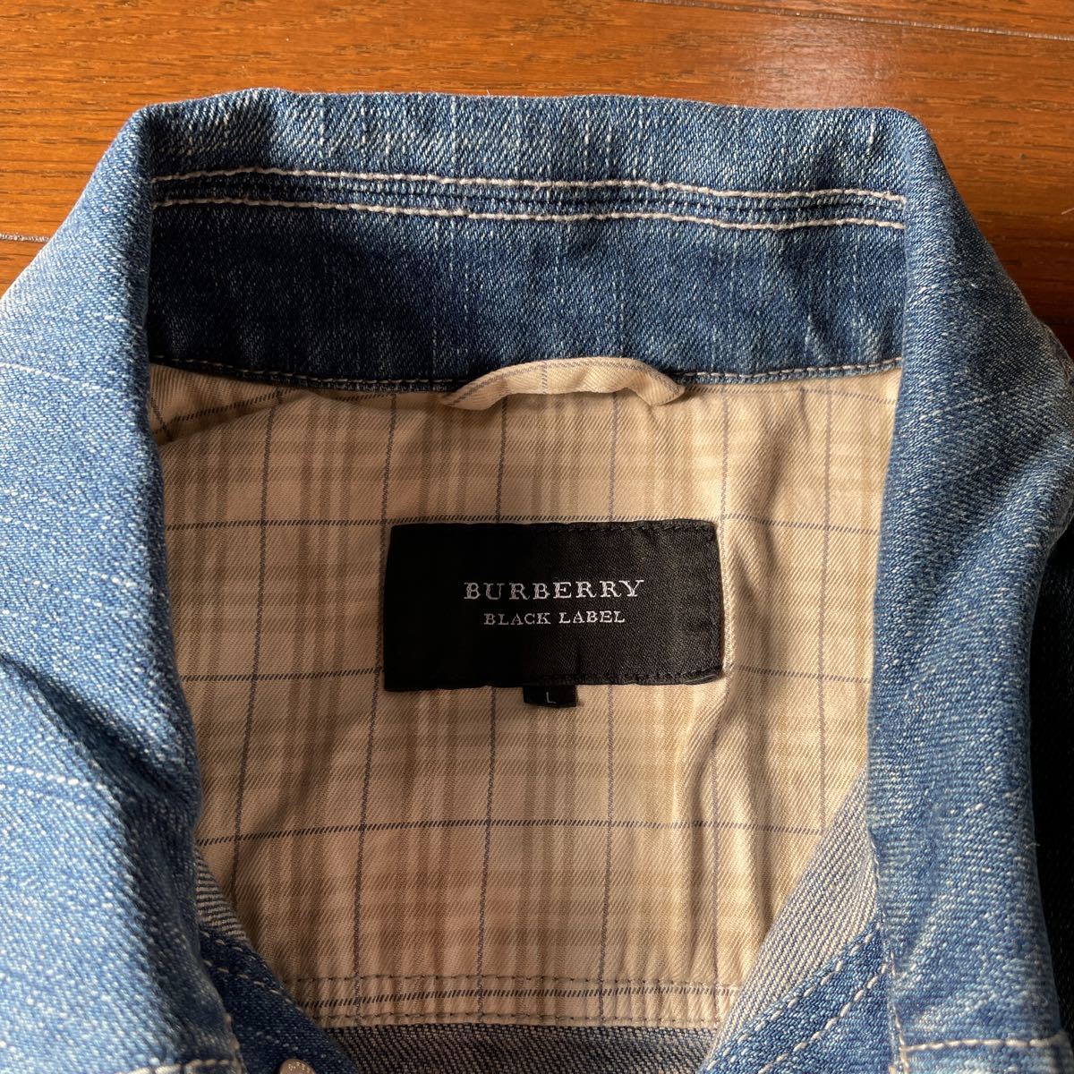 BLACK BURBERRY LABEL（Gジャン⁄デニムジャケット）のフリマアイテム 