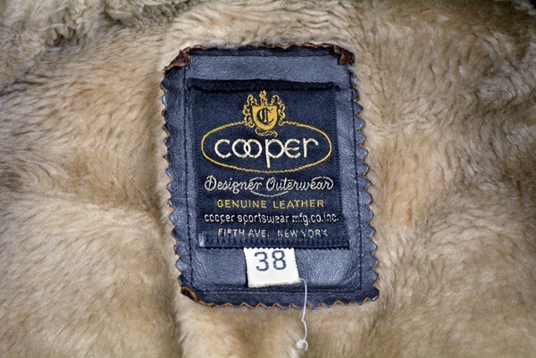 ☆USA製・クーパー社・フライトジャケット・38・COOPER.GENUINE 