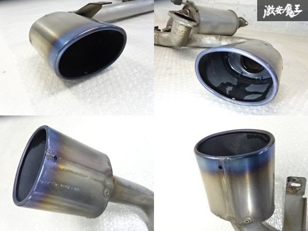 backyard special バックヤードスペシャル ZF1 CR-Z オーバル 左右出し 
