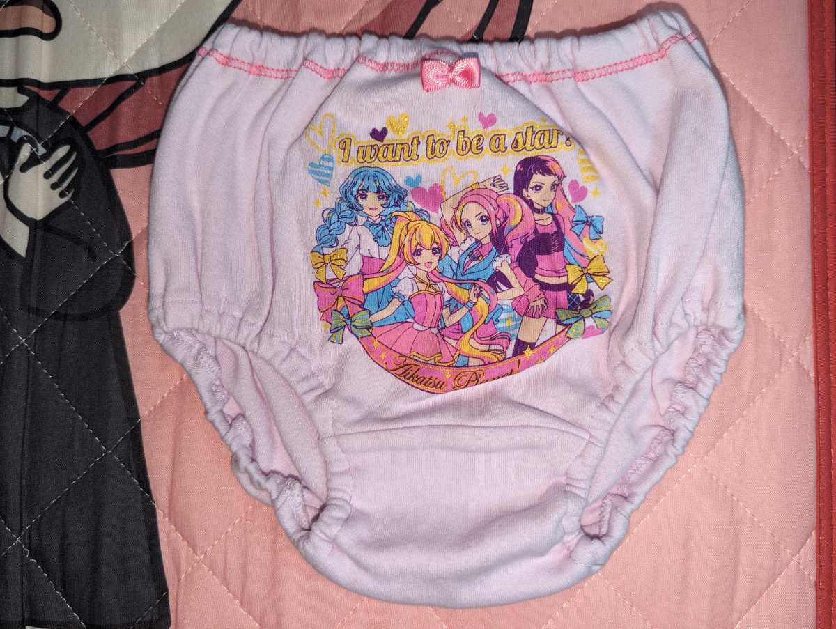 新品未使用】No.28 女児ショーツ 130cm アイカツ(130（125～134cm 