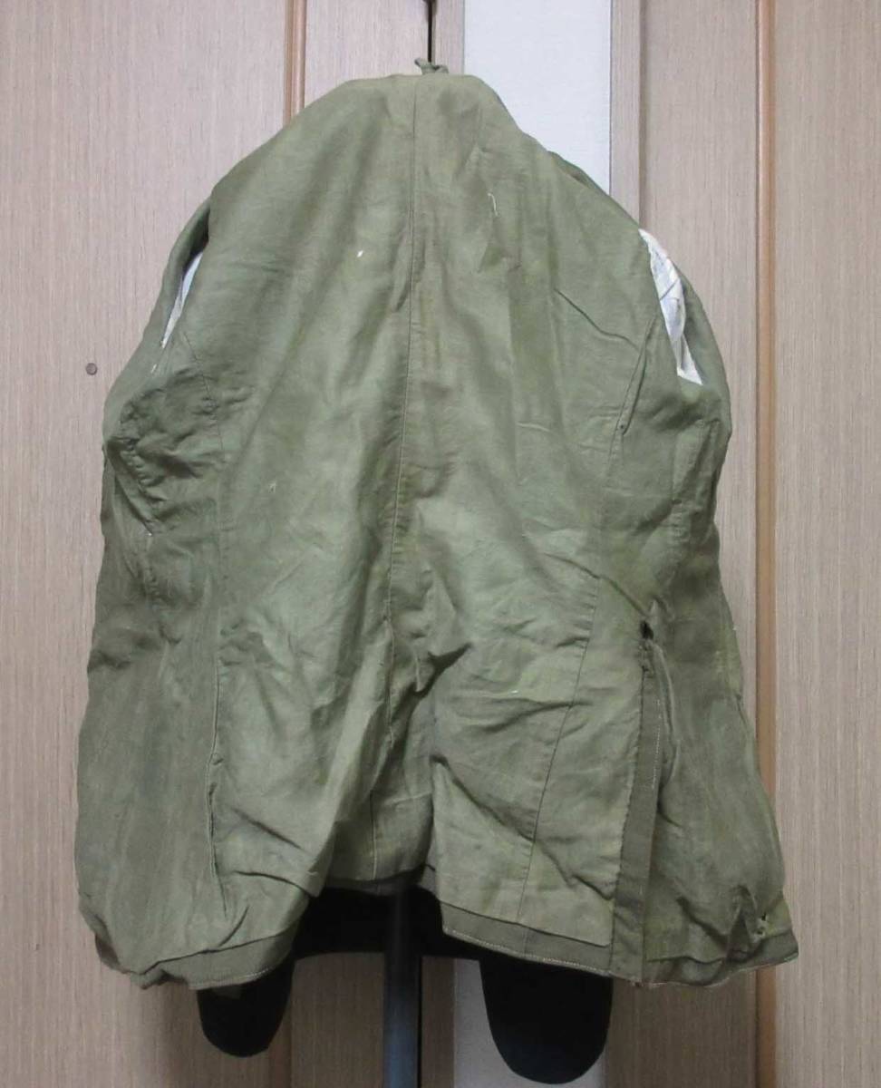 旧日本陸軍 将校用昭五式軍衣 合服 日本軍服軍衣軍刀帯拳銃剣軍帽略帽