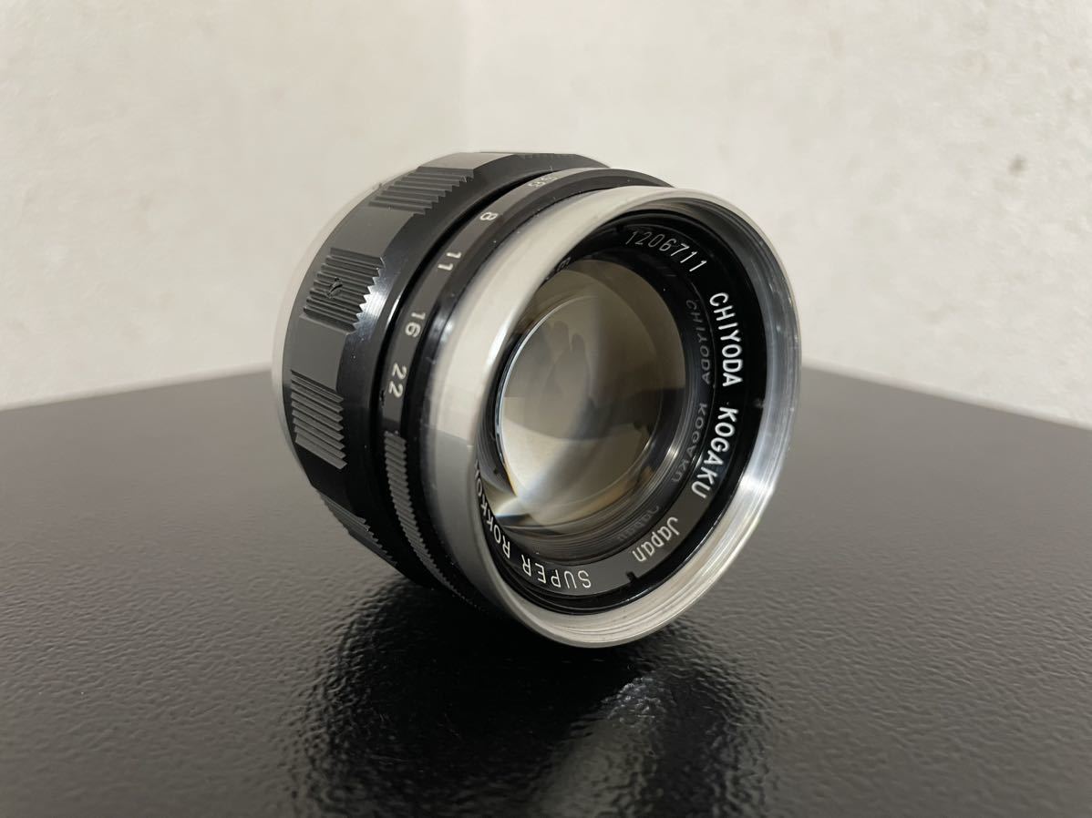 CHIYOKO SUPER ROKKOR 5cm f1.8 千代田光学 スーパーロッコール 50mm