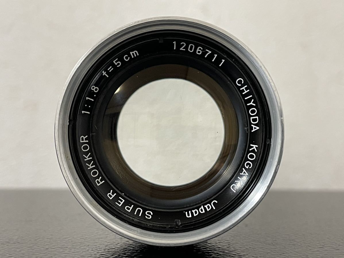 CHIYOKO SUPER ROKKOR 5cm f1.8 千代田光学 スーパーロッコール 50mm