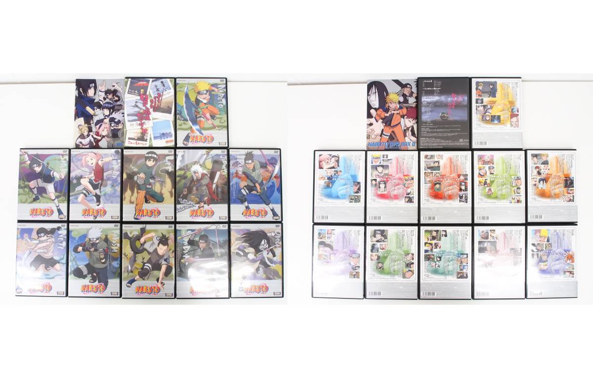 ET186/【同梱不可】NARUTO DVD-BOX I 参上!うずまきナルト/II 始動