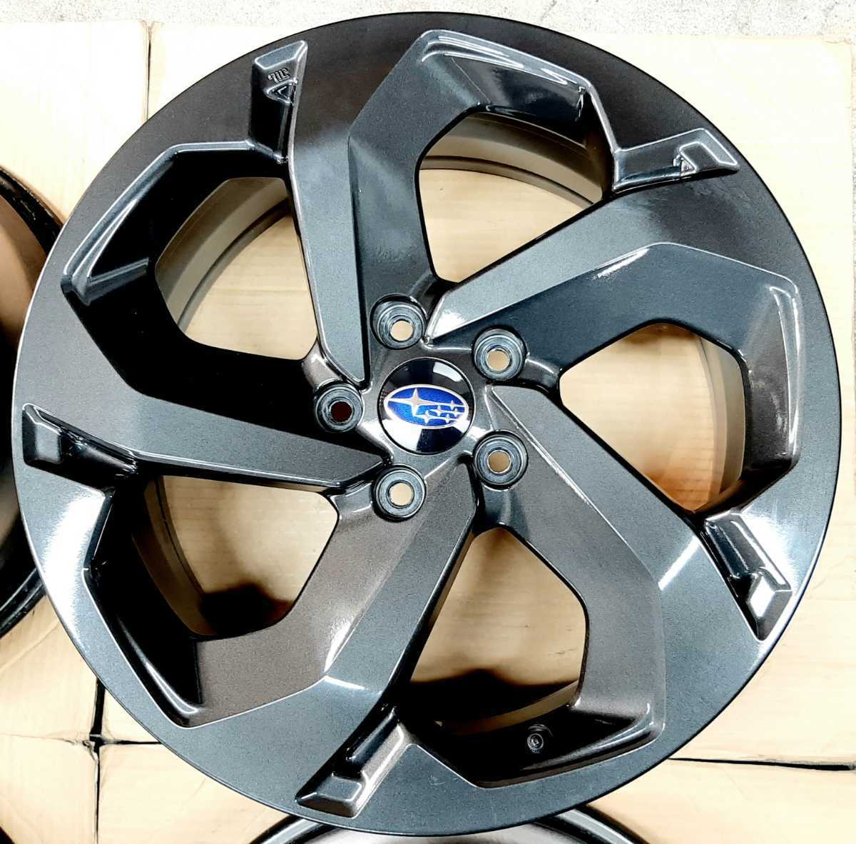 新車外し】スバル SK フォレスター STIスポーツ 純正 18インチ 