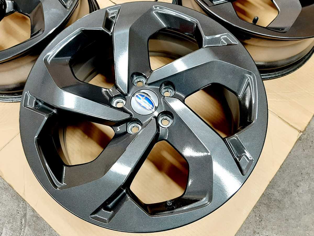 新車外し】スバル SK フォレスター STIスポーツ 純正 18インチ 