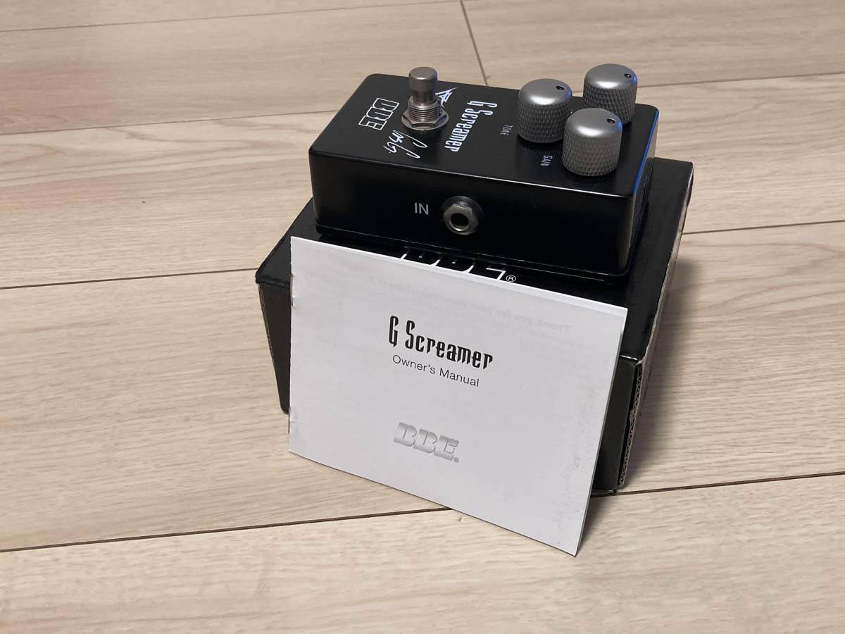BBE G Screamer OG-1 Gus G Signature Overdrive G Screamer BBE Sound