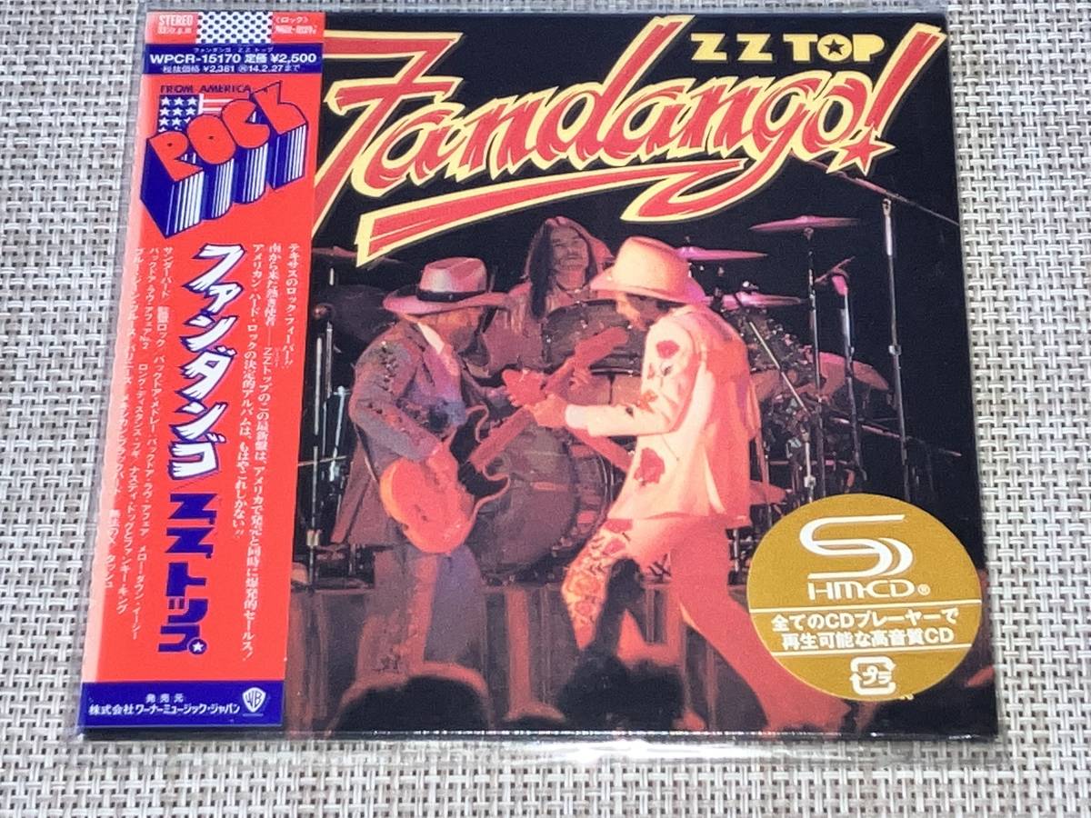 ZZ Top TOP CD 紙ジャケSHM-CD eBay Zz Fandango ファンダンゴ！ 3枚セット