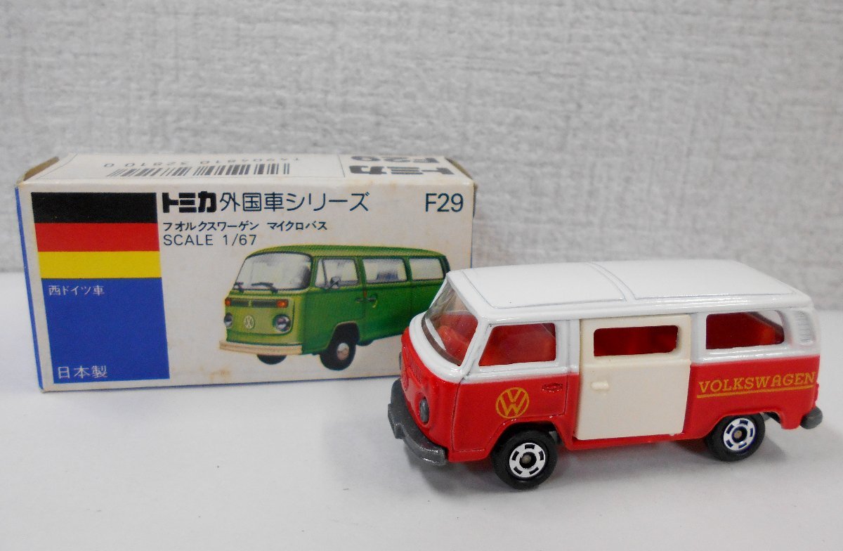 TOMICA トミカ 外国車シリーズ F29 フォルクスワーゲン マイクロバス