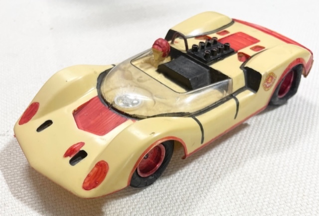 ☆ジャンク、昭和レトロ 当時物☆タミヤ TAMIYA　組立て済 エルバマクラーレン 1/24 スロットカー/旧タミヤ/黒丸/ELVA McLaren