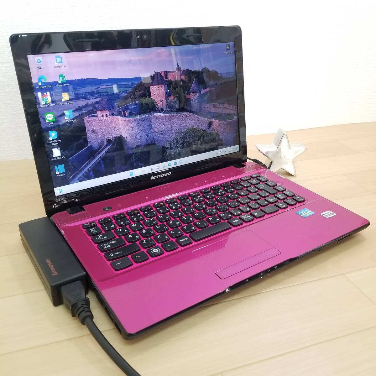 ★美品★高性能i5(ターボ)搭載/HDD750GB/メモリ8GB/Webカメラ/Office/Win11/ideaPad Z470(D455)