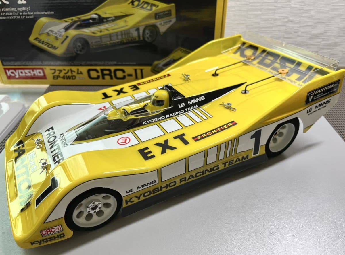 京商ファントムEP4WD Ext CRC-Ⅱ復刻版 組立済 未走行 メカ モーター 